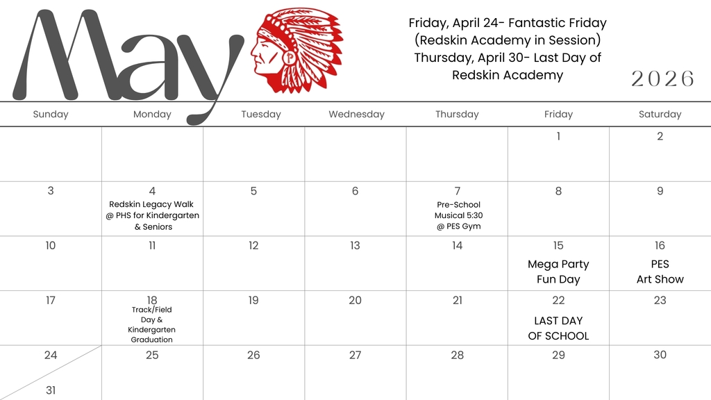 may calendar