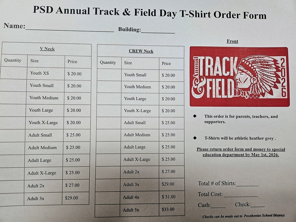 t-shirt order