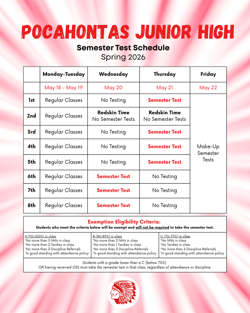 pjhs semester