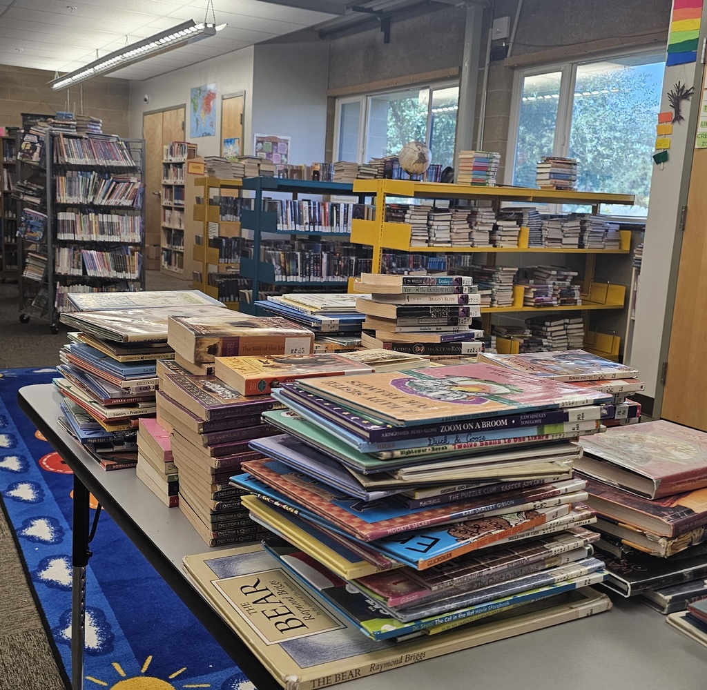 Library books