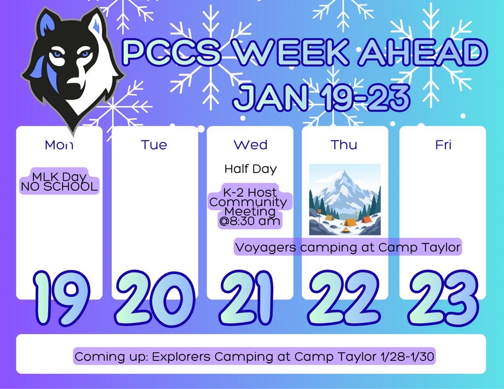 Week Ahead Calendar