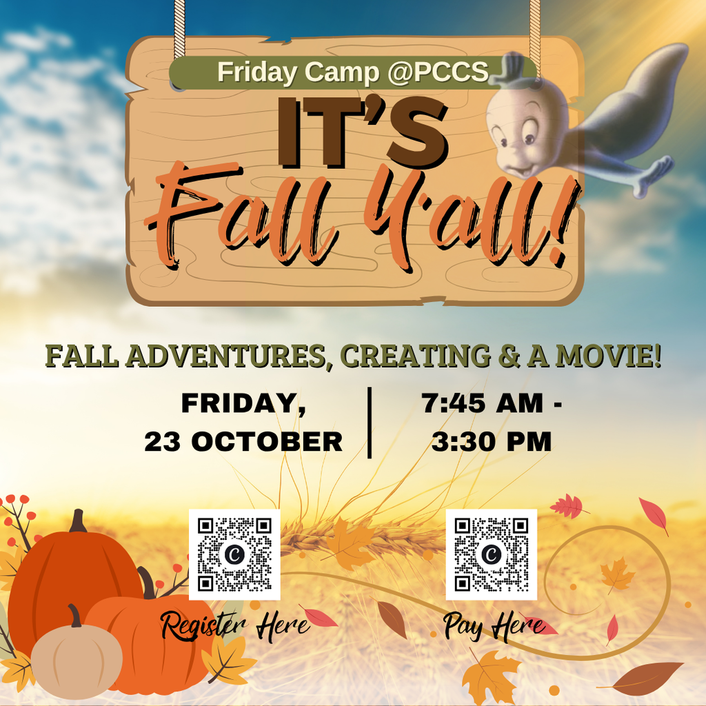 Fall Y'all Camp Poster