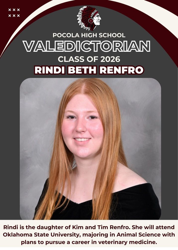 Class of 2026 Valedictorian