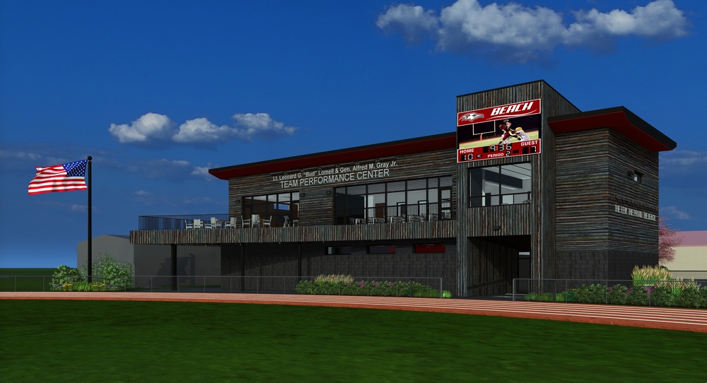 Building Near Track and Field