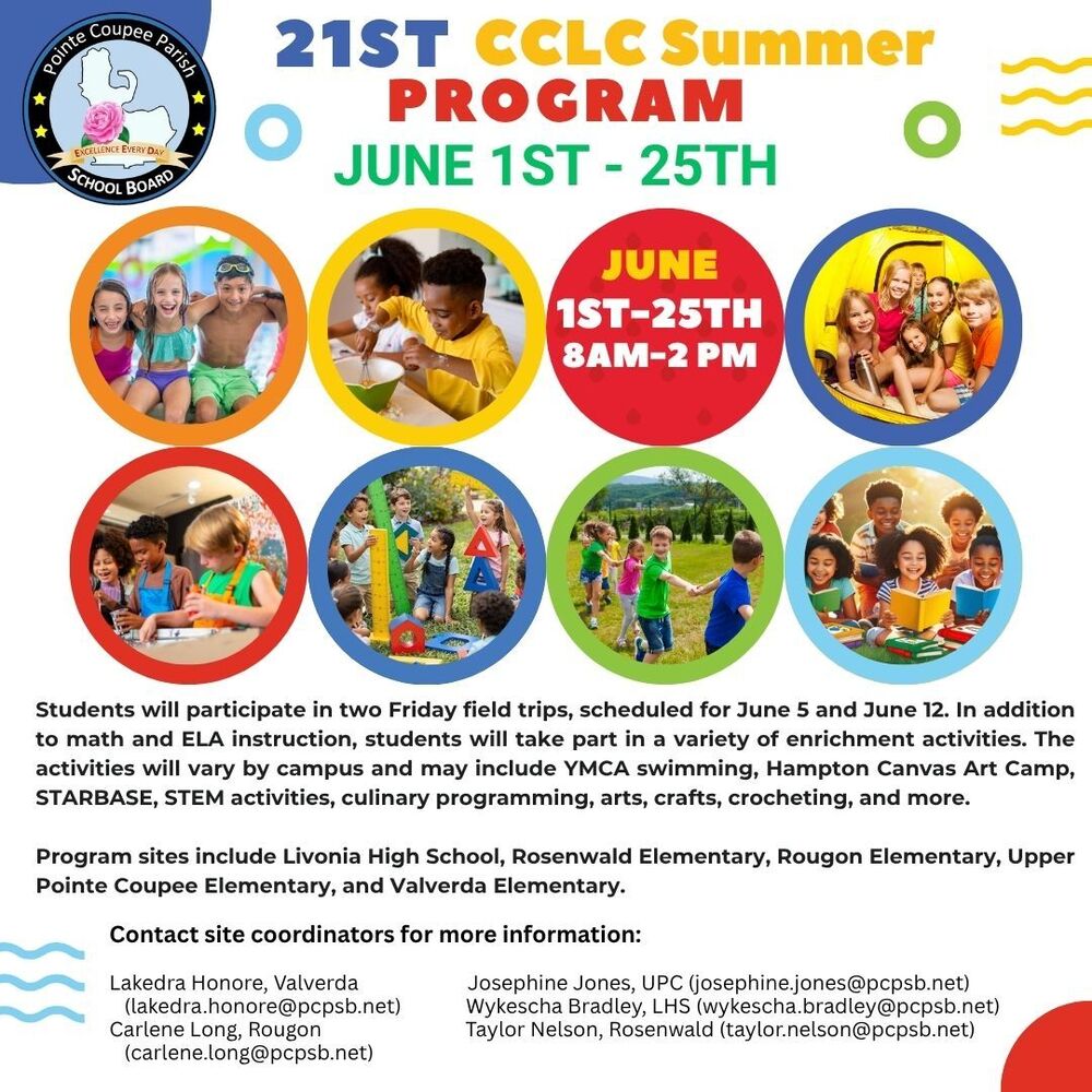 21st CCLC Summer Program