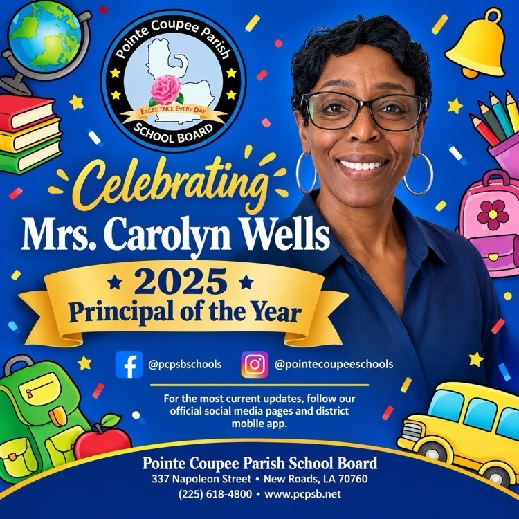 Celebrating Mrs. Carolyn Wells: Our 2025 Principal of the Year