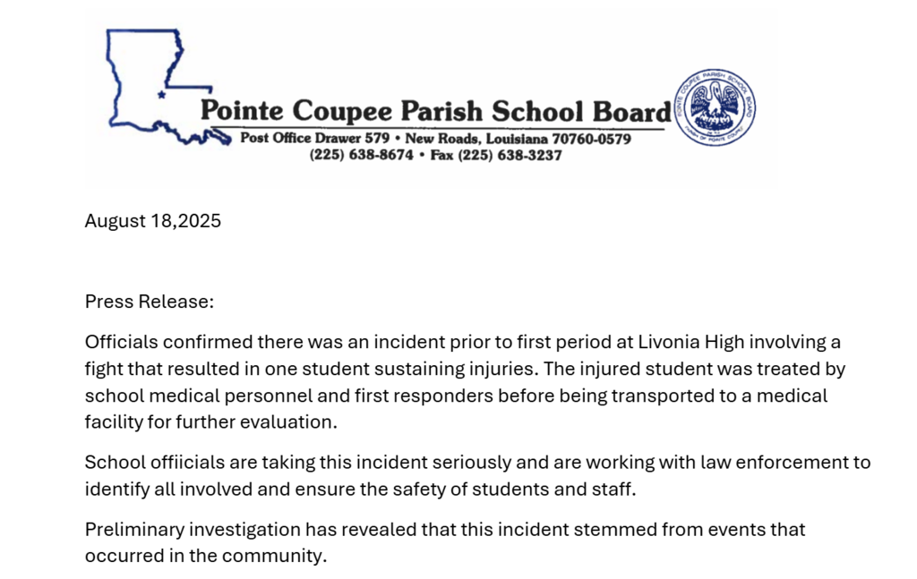 press release