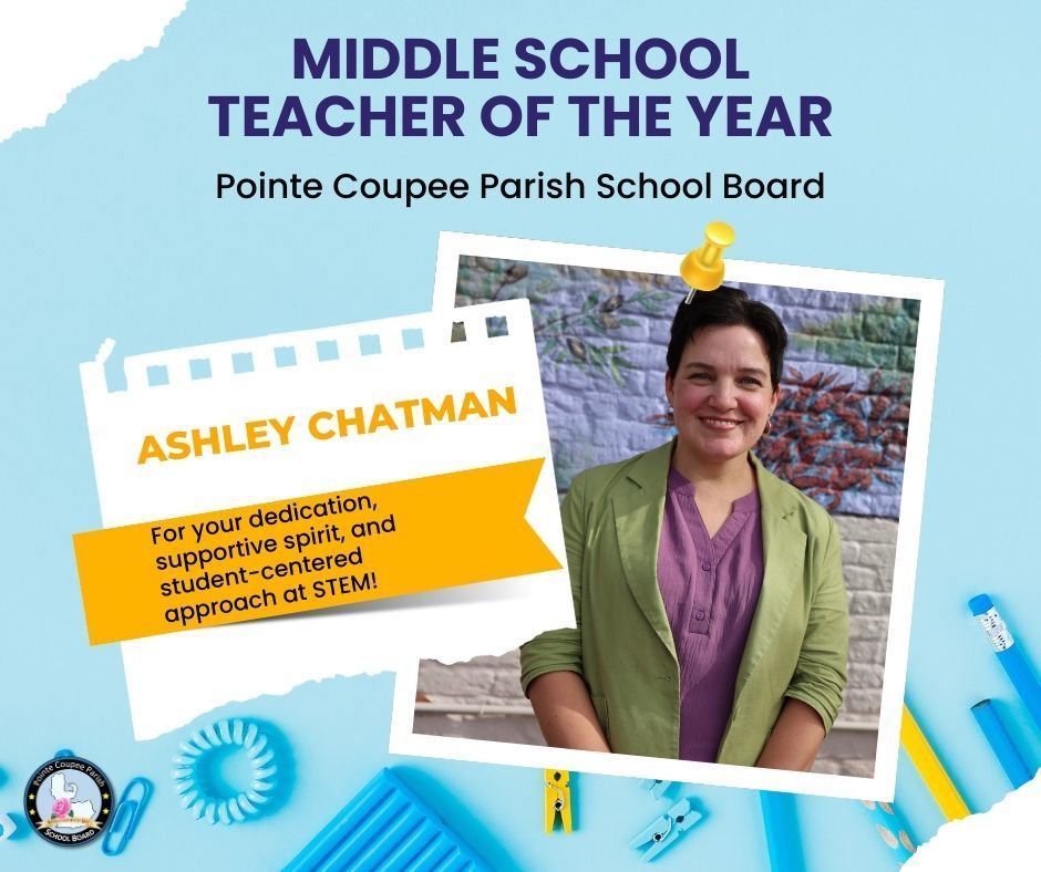 Middle School Teacher of the Year