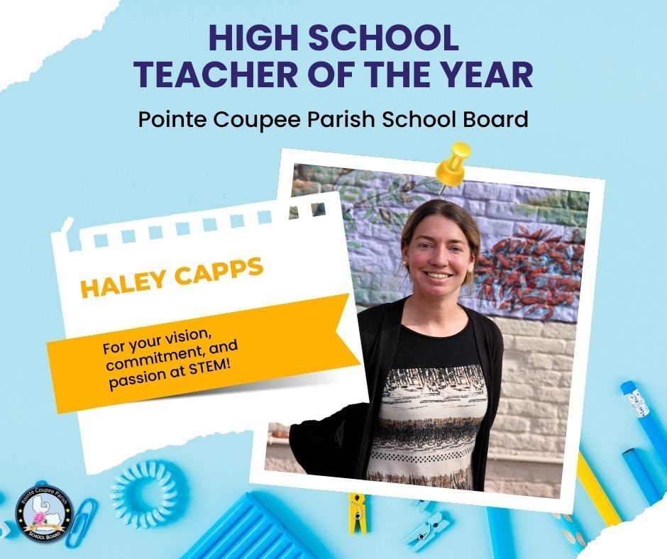 High School Teacher of the Year