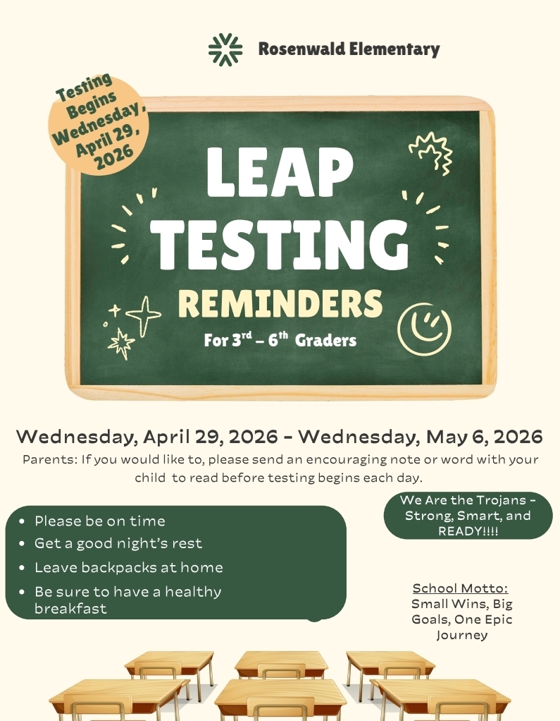 Testing Flyer Reminders