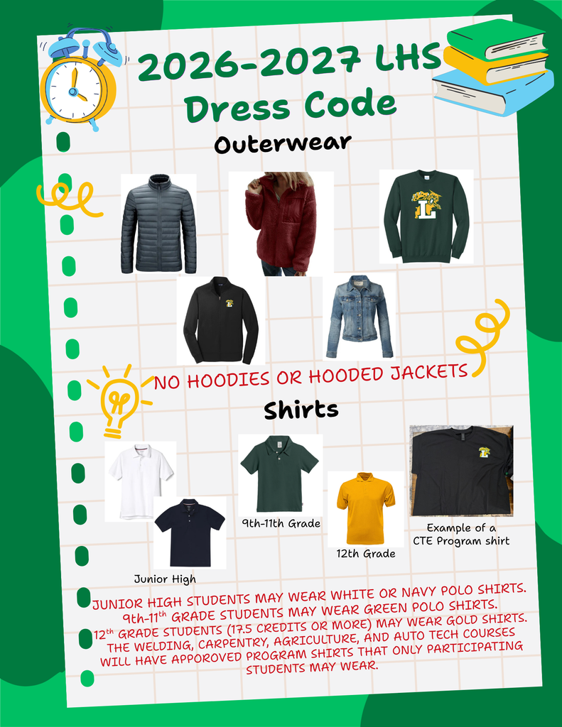 LHS Dress Code Graphics