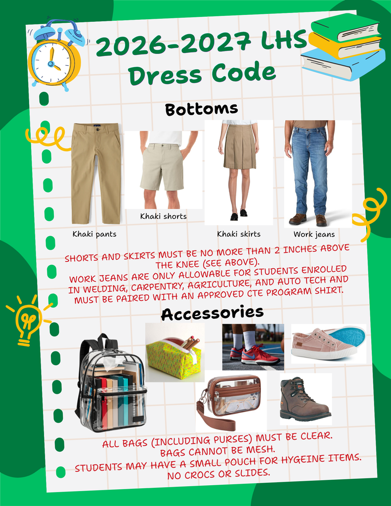 LHS Dress Code Graphics