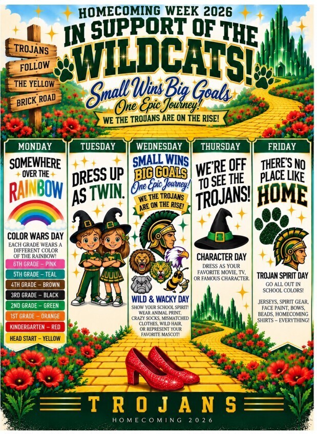 In Support of Livonia Homecoming Week Flyer