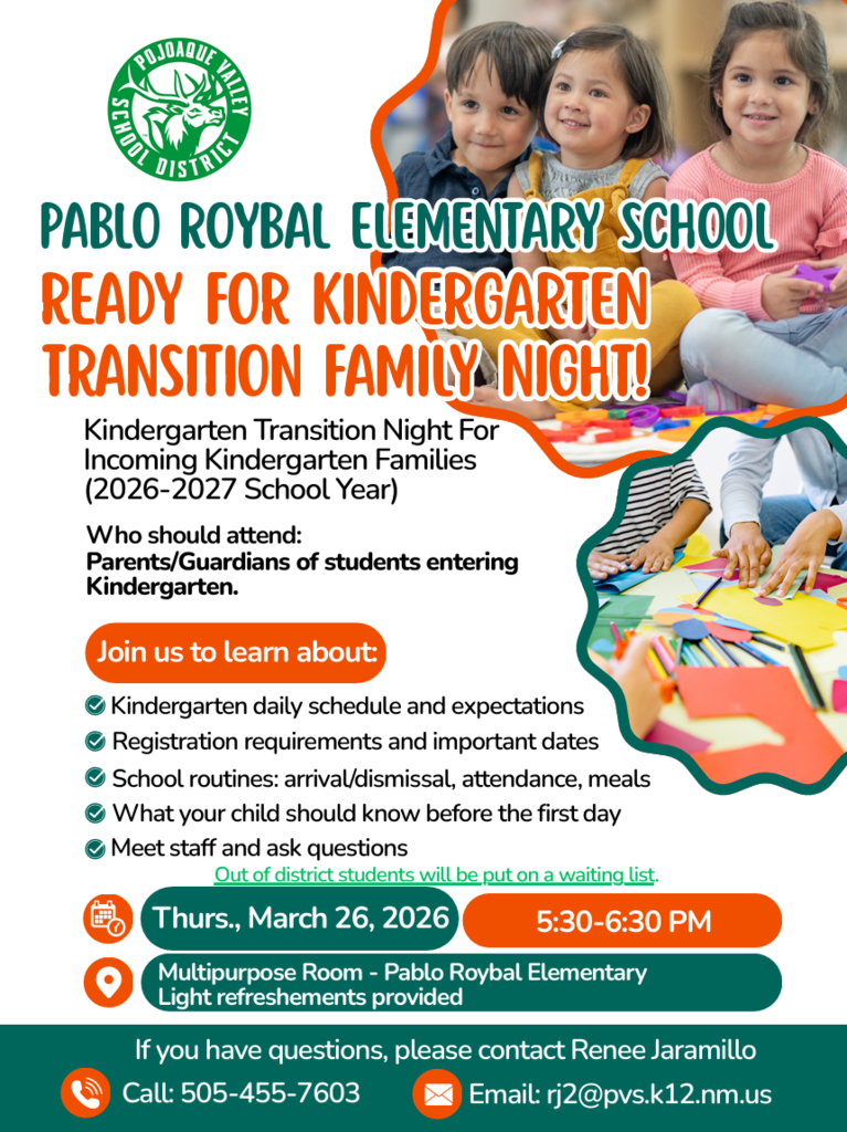 Kinder Transition Flyer
