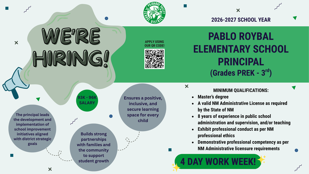 hiring flyer pres principal