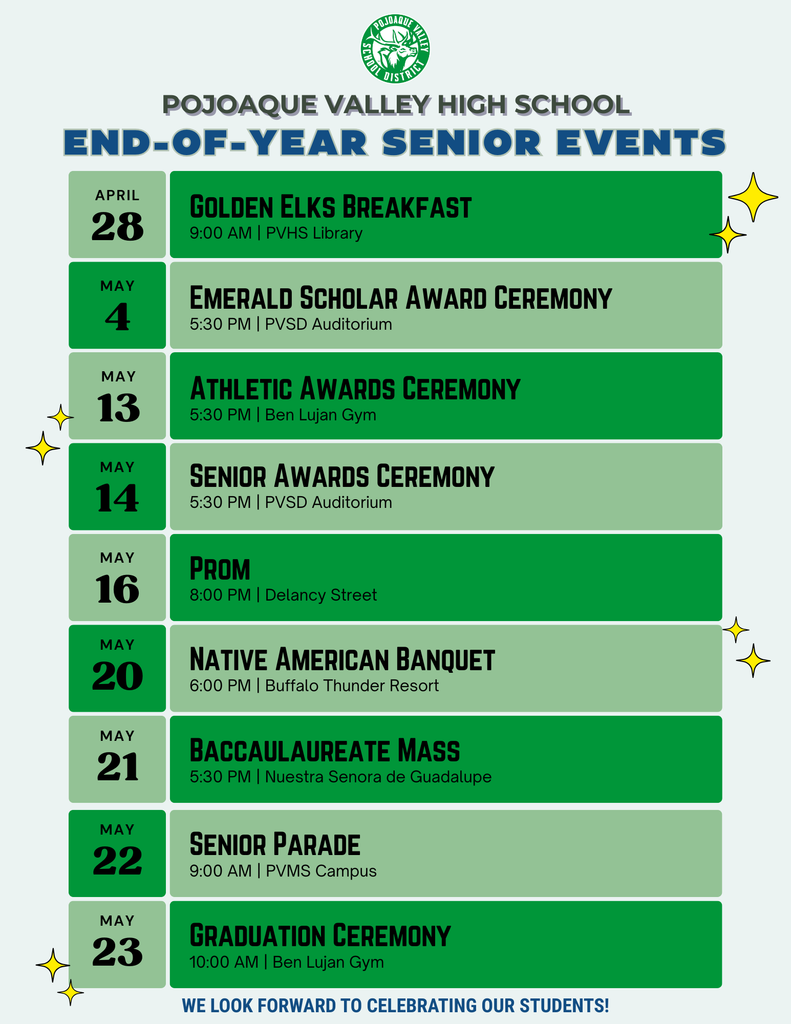 EOY events 2026