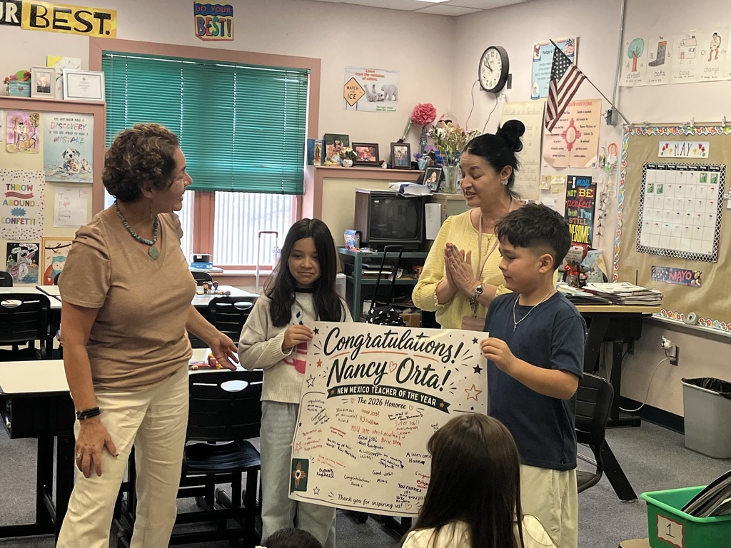 teacher of the year visit