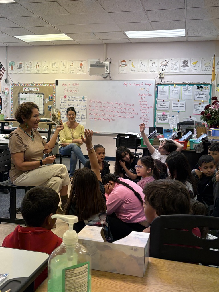 teacher of the year visit