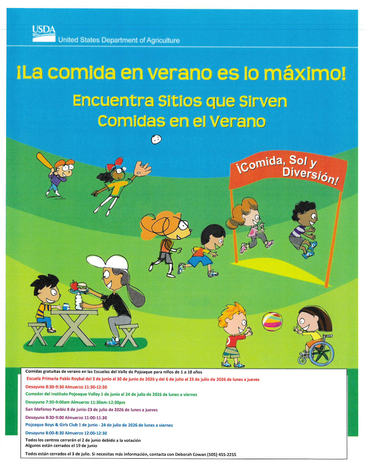 summer food flyer