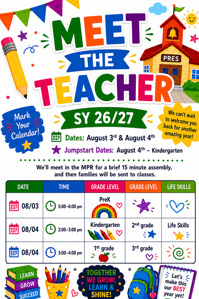 Meet the Teacher Flyer