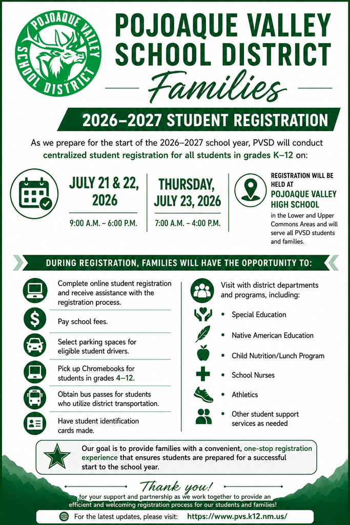 student registration information