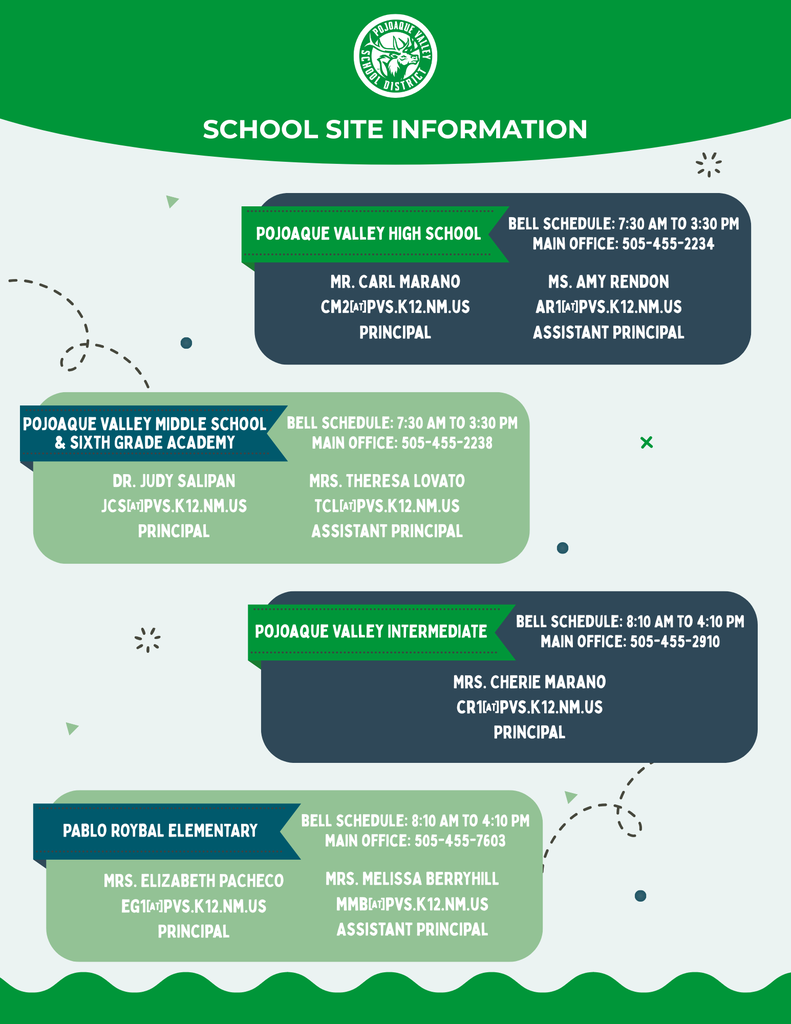 school site info