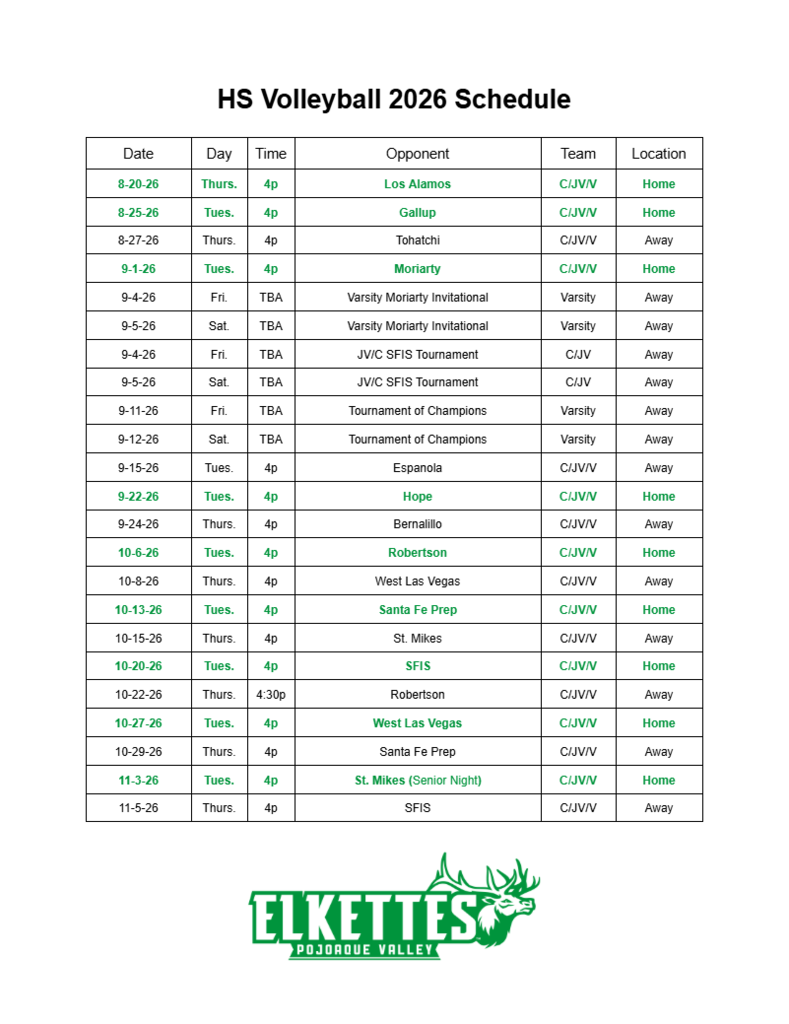 hs volleyball