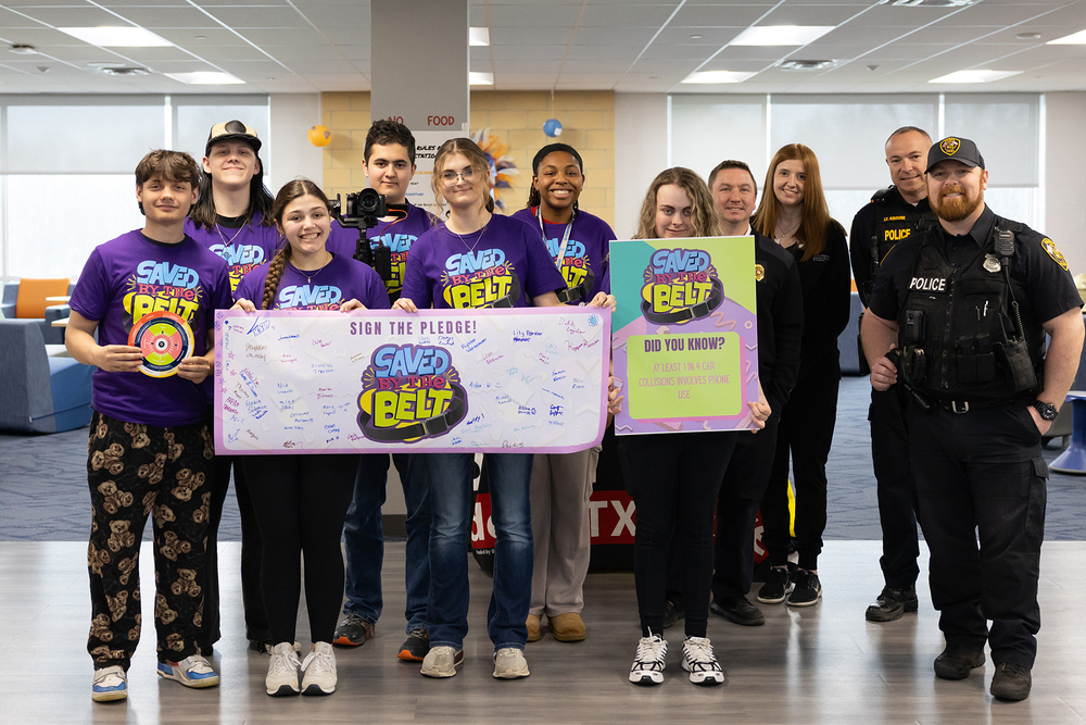 Safe Driving Competition team photo