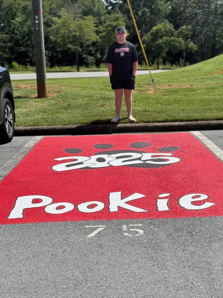 senior parking painting