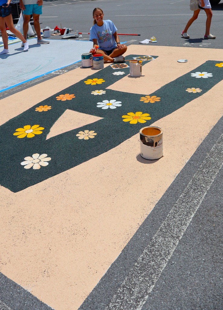 senior parking painting