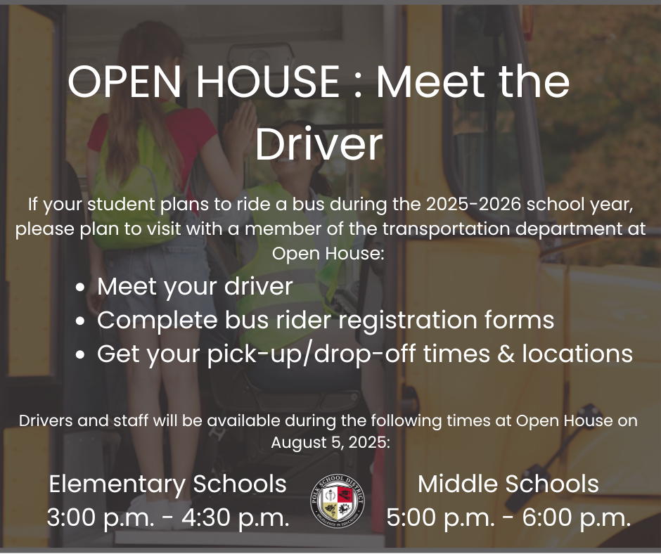 Meet the Driver at Open House