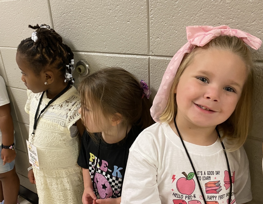 students waiting in line