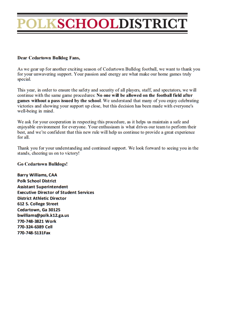 psd field guidelines
