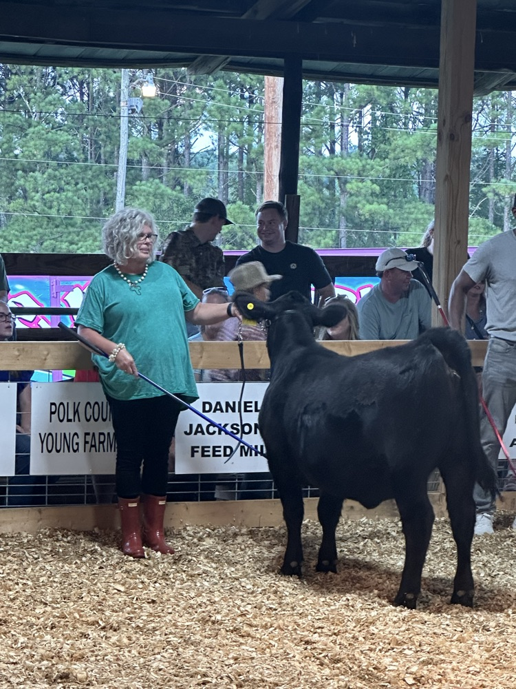Thank you Mrs. Guthrie for representing Van Wert at the fair last night! 
