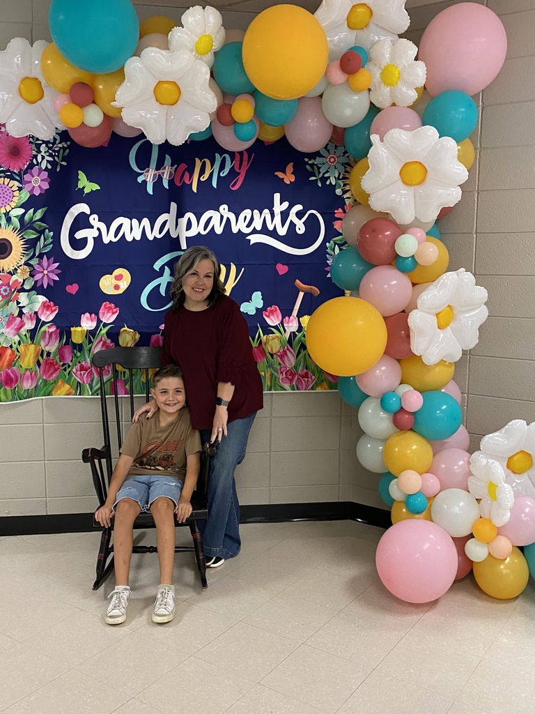 A student with his grandmother. Thank you to all the wonderful grands and family members who visited us today for Goodies with Grands! We hope you had a wonderful time. A big thank you to Mrs. Garcia for organizing and putting this event together! 