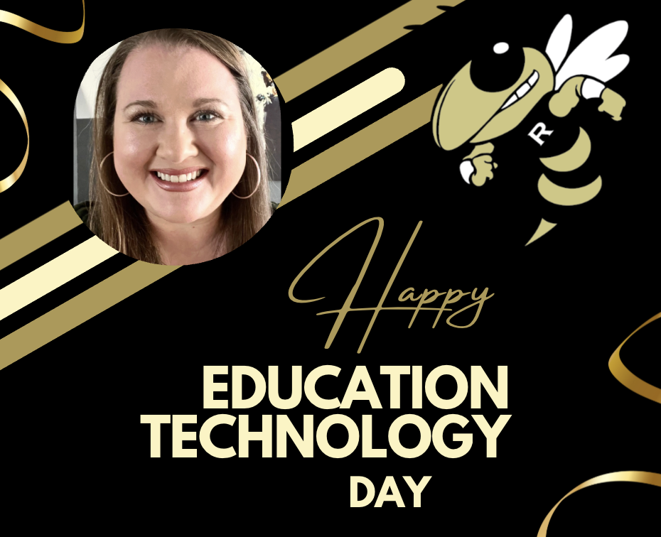 Happy National Education Technology Day to our computer lab facilitator, Mrs.  Buckley, and all others who incorporate technology daily!