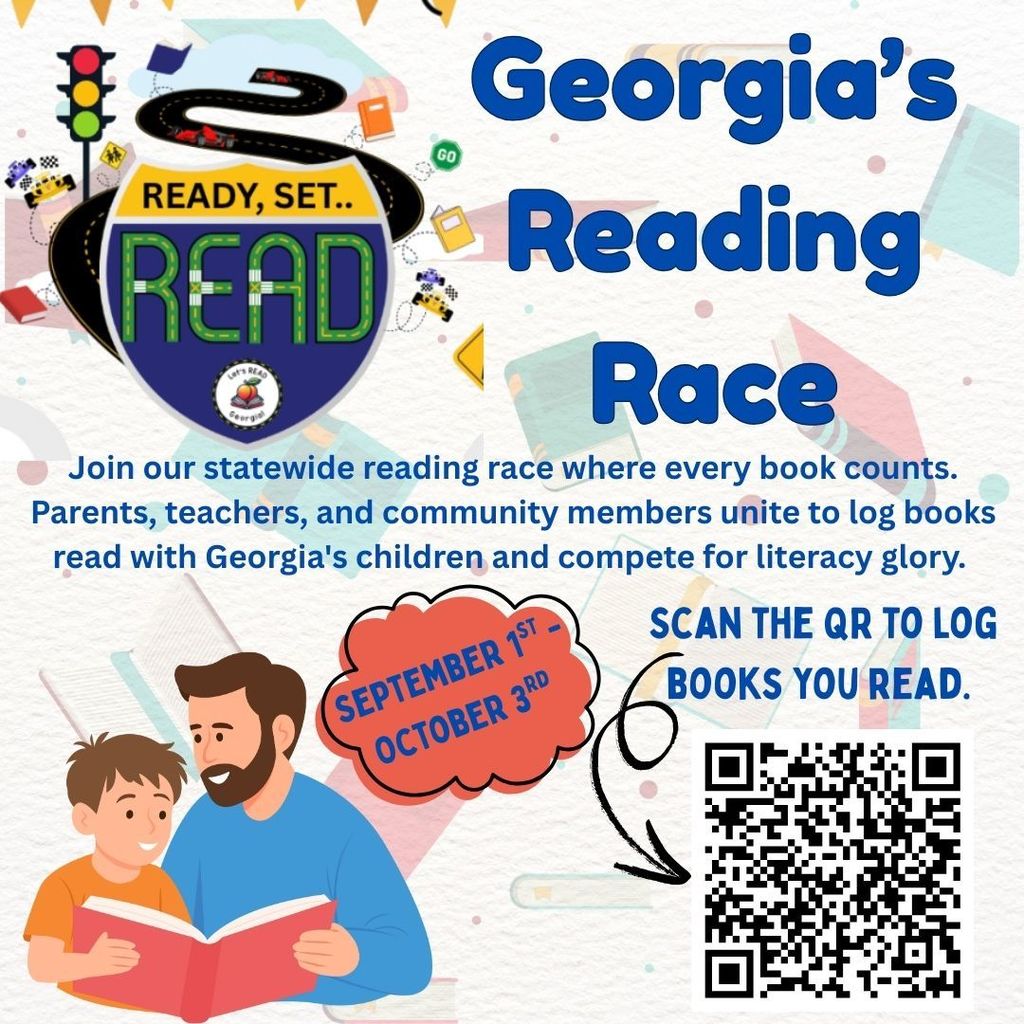 Georgia's Reading Race Sept 1 - Oct 3