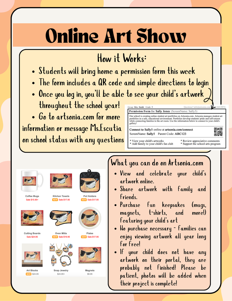 Online Art Show!