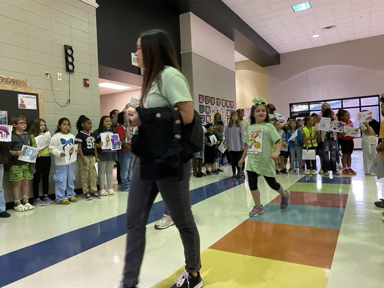 our Van Wert special Olympian’s walking out in a parade