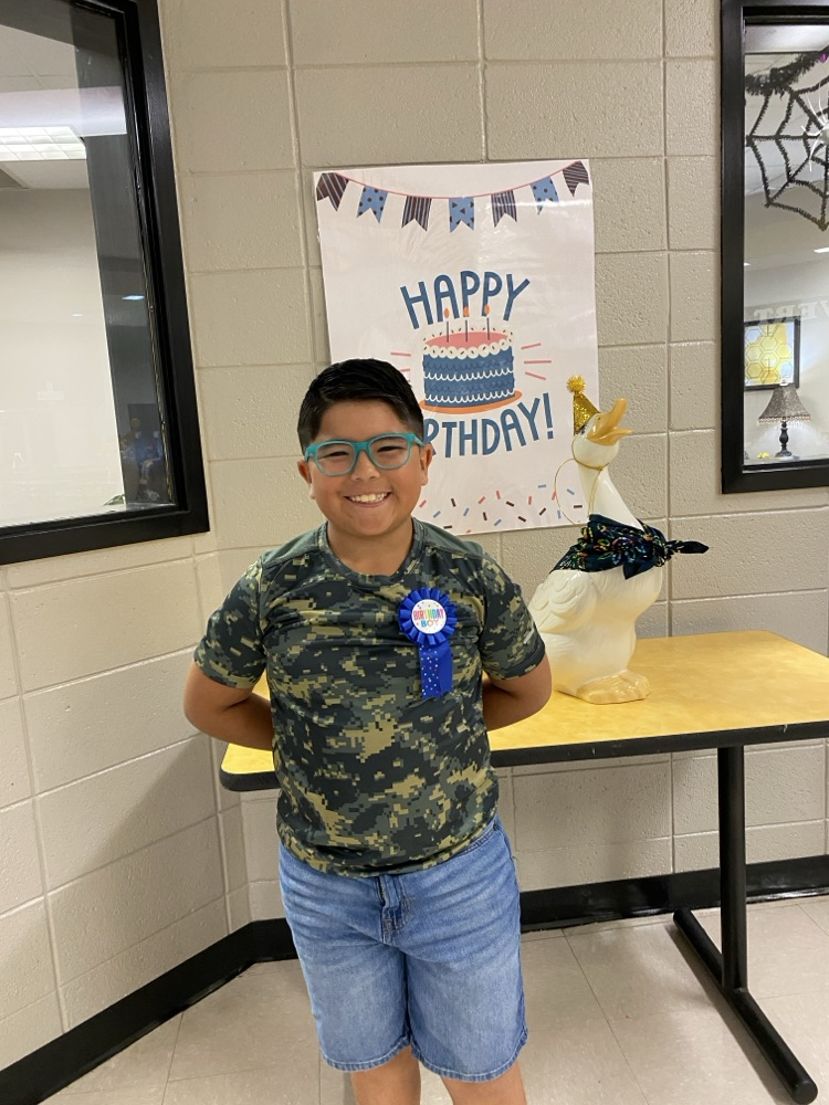 Happy Birthday to the following students who celebrated a birthday recently!! #happybirthday