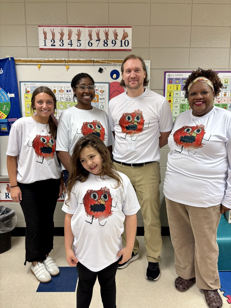 One of our very own Van Wert students designed a shirt, and check out or faculty wearing her design. Way to go, Juliann!!