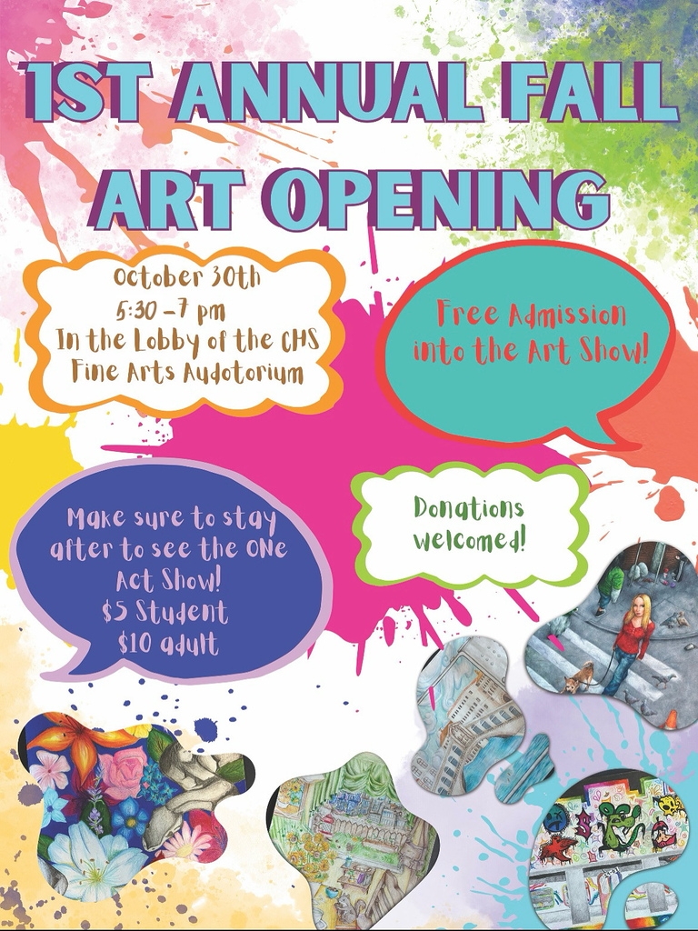 1st annual fall art opening
