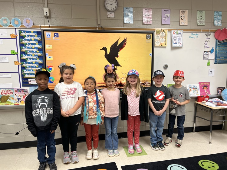 Today was a great first day of Red Ribbon Week! Tomorrow is Mismatch Day. #redribbonweek. kids dressed up for red ribbon week