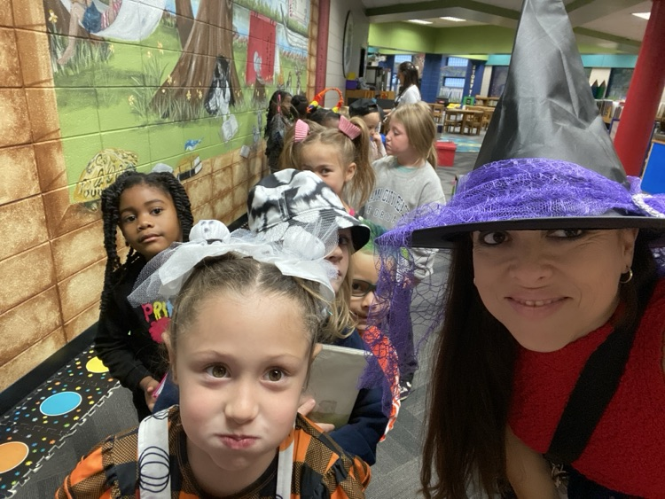 Today was a great first day of Red Ribbon Week! Tomorrow is Mismatch Day. #redribbonweek. kids dressed up for red ribbon week