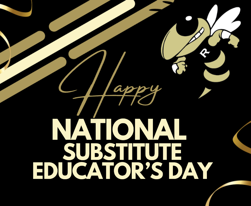 Happy National Substitute Educator's Day! We are so appreciative of all of the wonderful people who sub at our school. :)