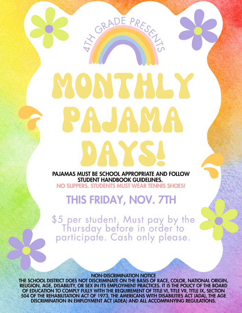 Pajama Day is this Friday