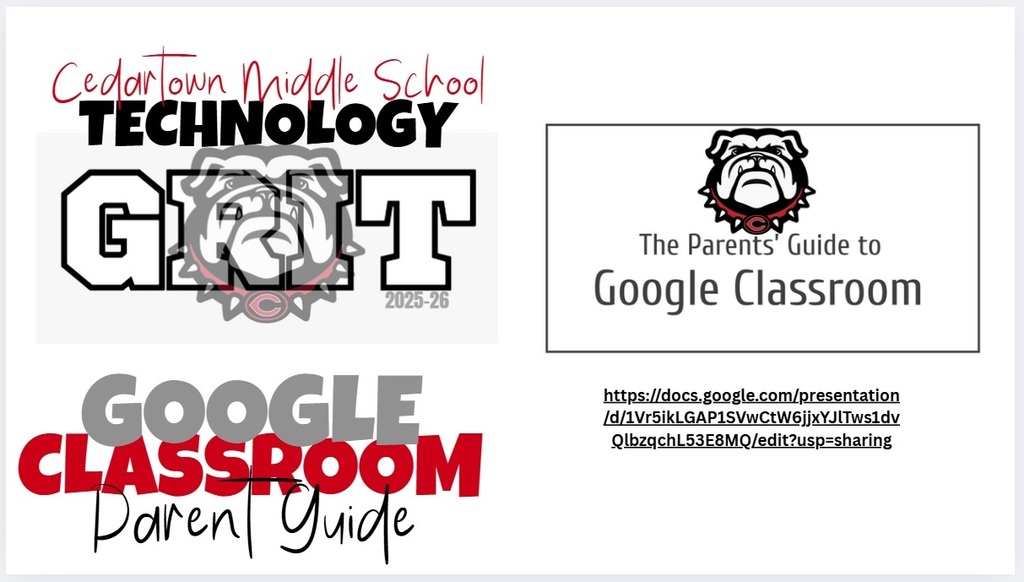 white background with red and black text with bulldog accents