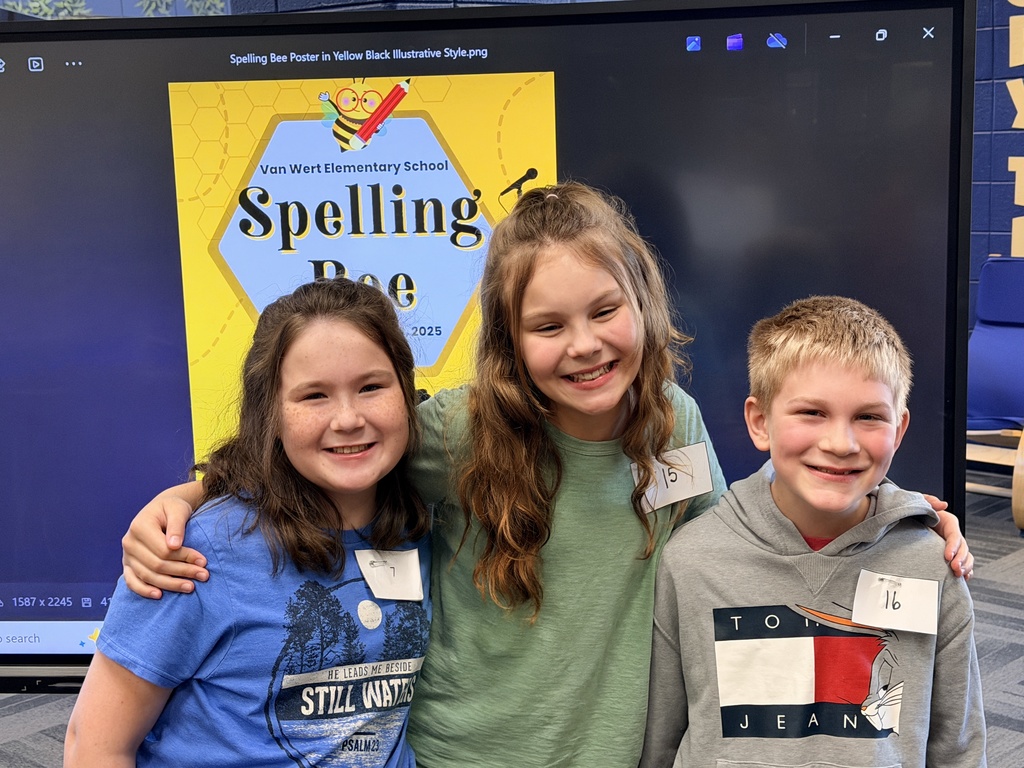 Our top three winners, presley shepard, anna shepard, and james odom smiling