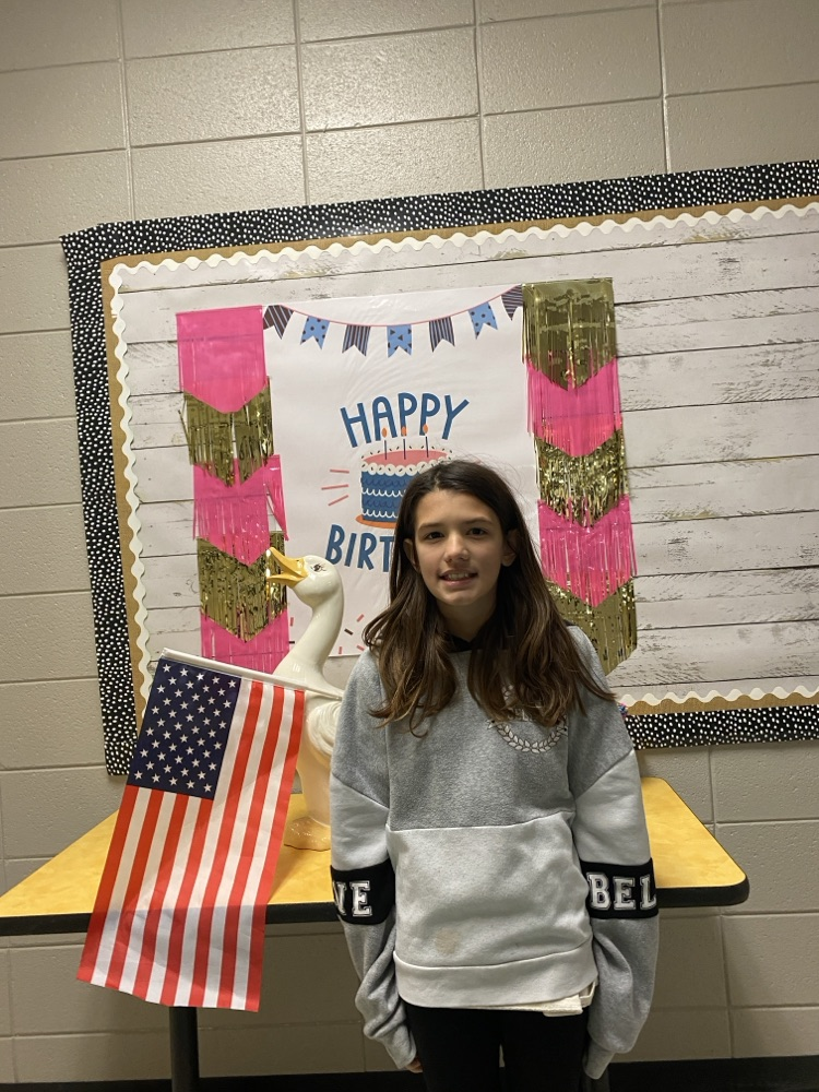 Happy Birthday to the following students who celebrated a birthday recently!! #happybirthday