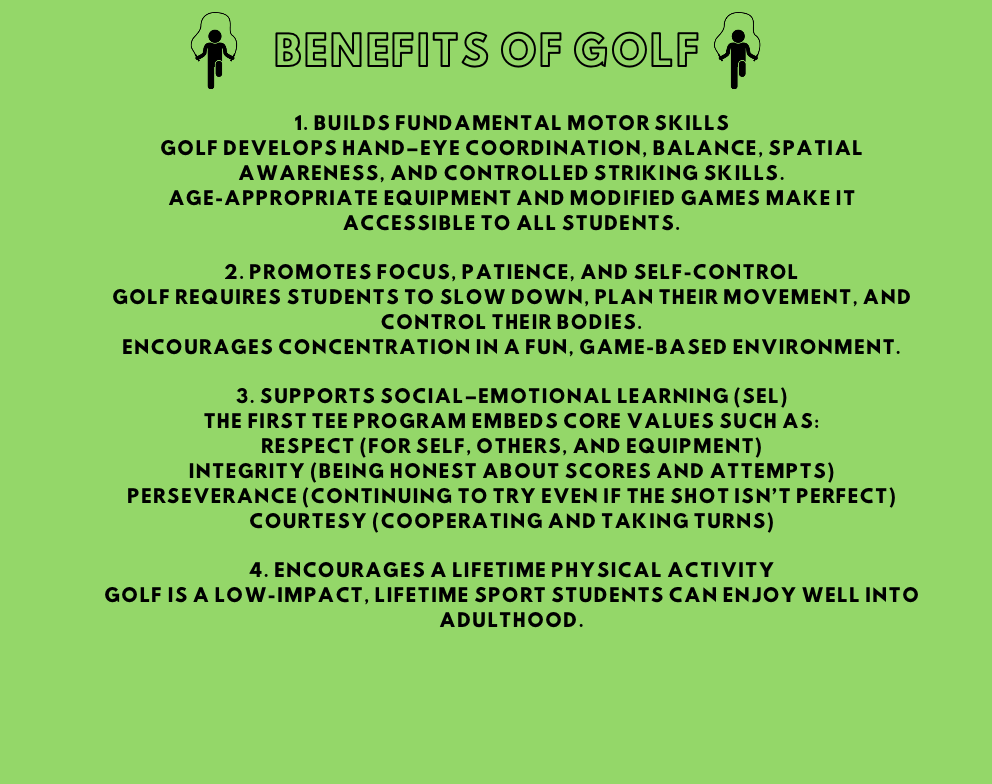 Benefits of golf